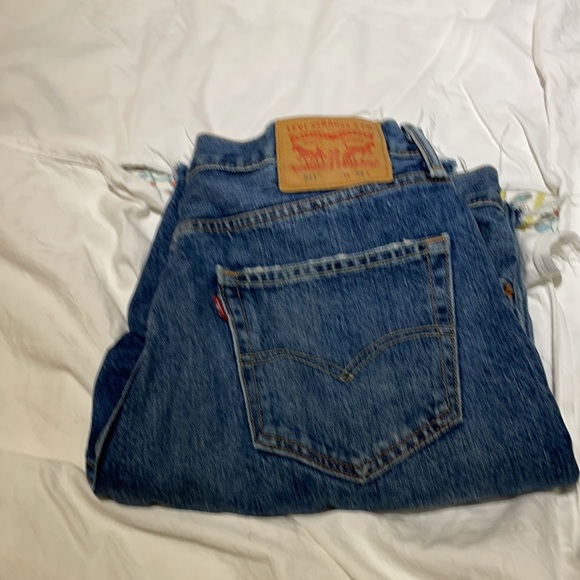 Vintage Levi’s 511 denim cut off shorts - Picture 3 of 3